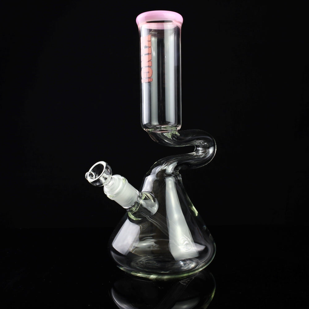 King Volcano 50mm Zig Zag Beaker with Color Wrap 12" SALE