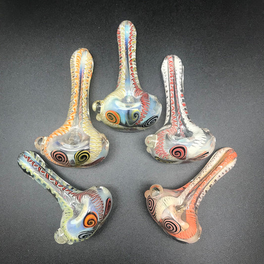 Latty Swirl Thumbprint Pipe SALE