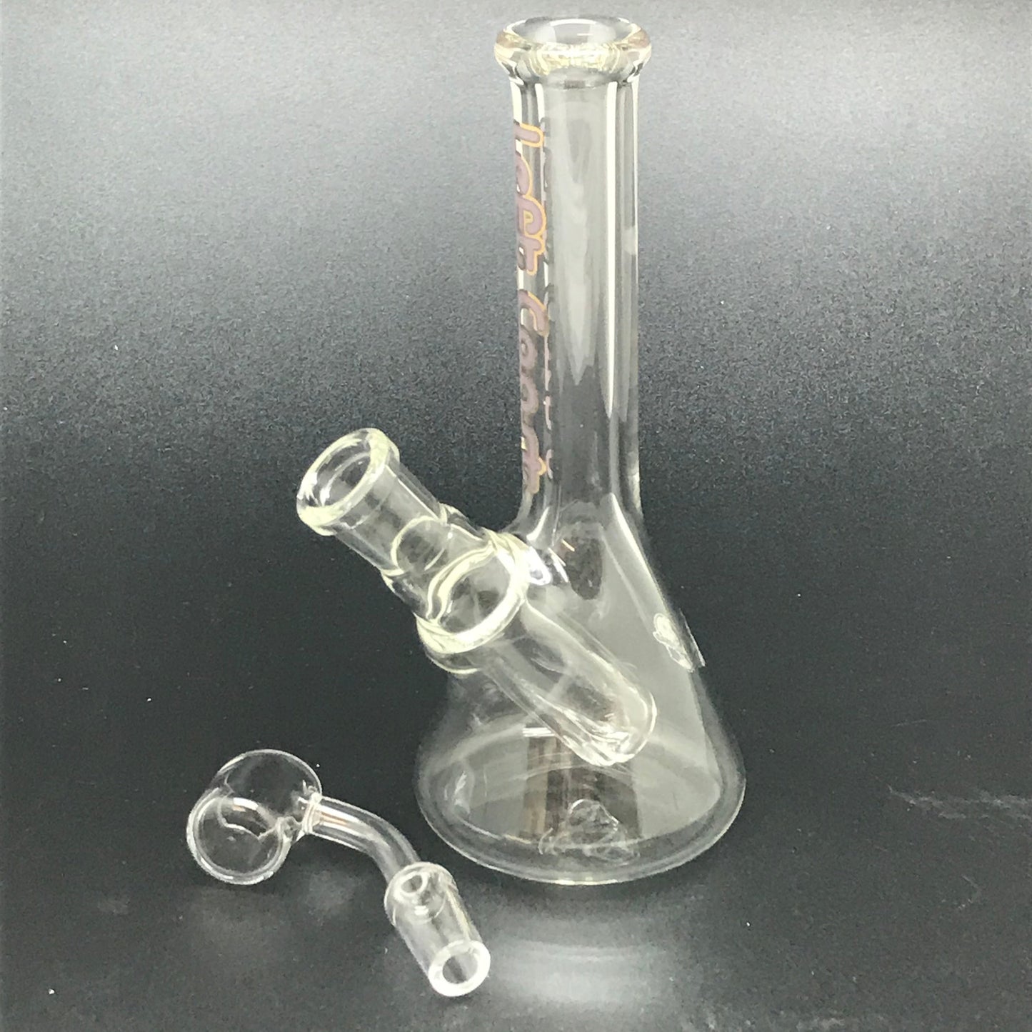 Left Coast Scientific Glass 6" Fixed Stem Beaker