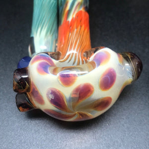 Lined Marbles Dot Head Pipe