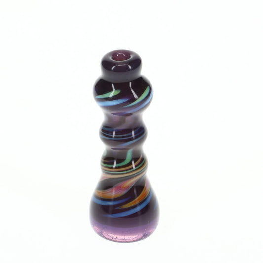 Liquid Sand Double Purple Chillum