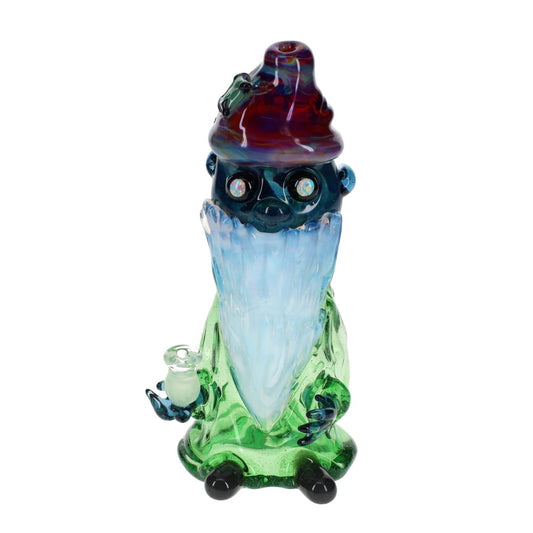 Lyssa Lou Glass Blue, Green, & White UV Gnomad