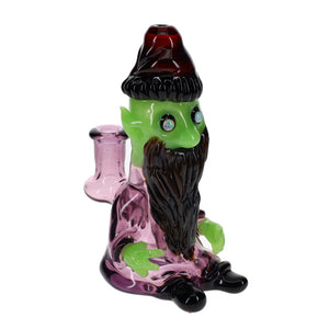 Lyssa Lou Glass Purple, Brown, & Green Gnomad