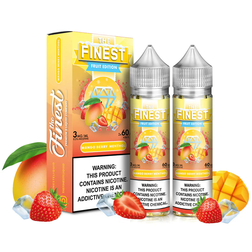 The Finest E-Liquid - Mango Berry Menthol 120ml