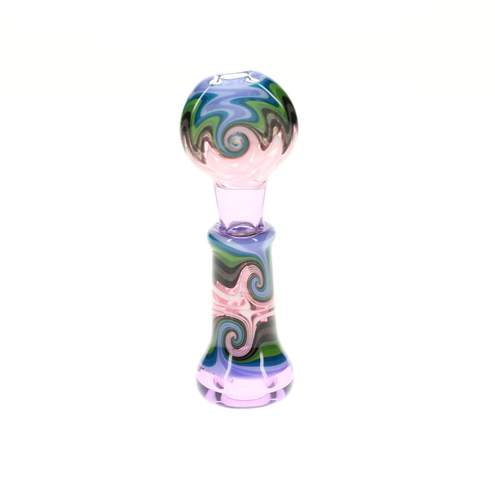 Mike Fro Green & Pink Wig Wag Line Work Chillum