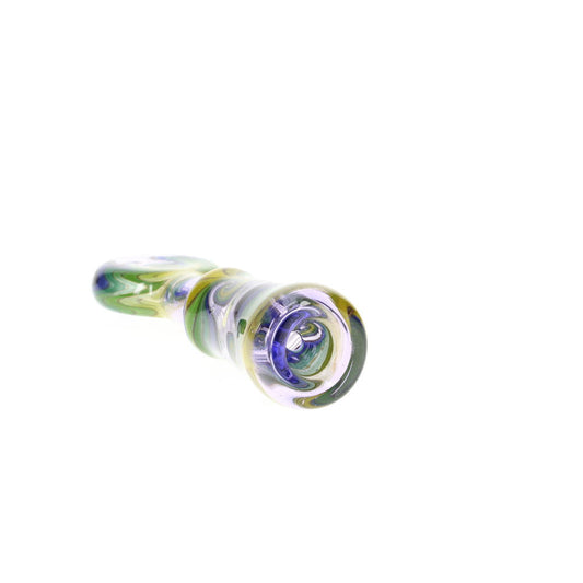 Mike Fro Purple & Green Wig Wag Line Work Chillum