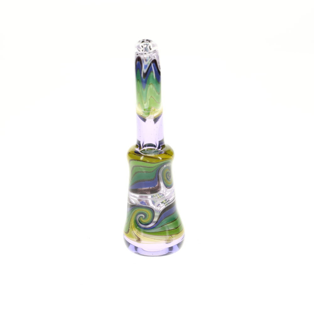 Mike Fro Purple & Green Wig Wag Line Work Chillum