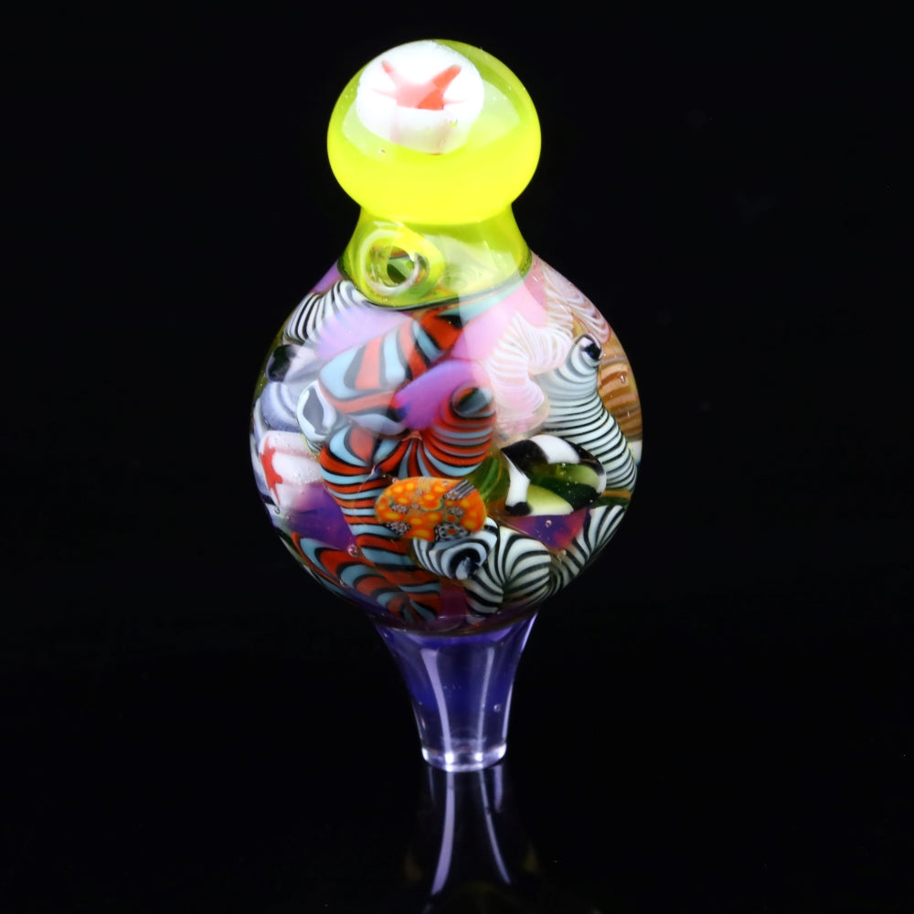 Millennium Glass Confetti Millie Bubble Cap 1