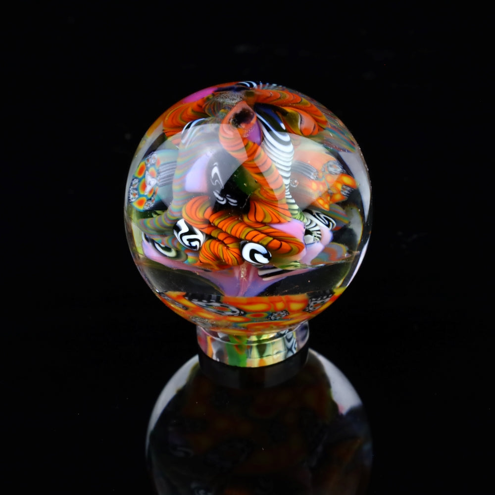 Millennium Glass Medium Confetti Millie Linework Marble 2