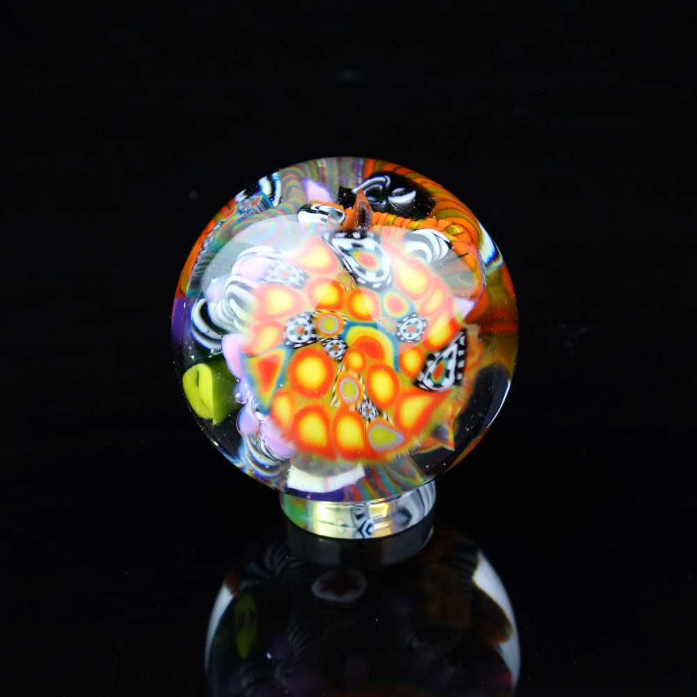 Millennium Glass Medium Confetti Millie Linework Marble 2