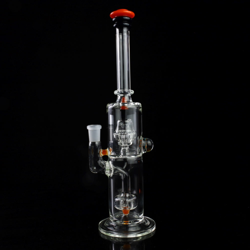 Millennium Glass Double Perk Color Accents with Millie Glass H20 3