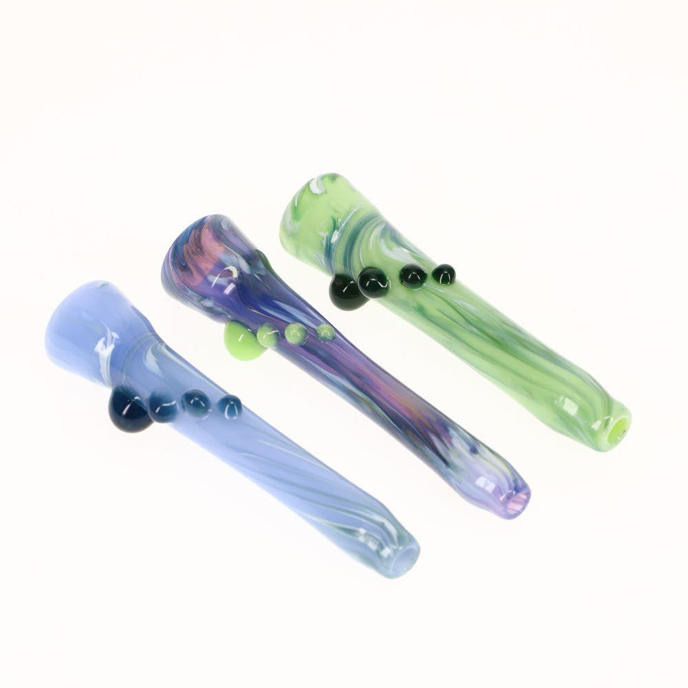 Mtn Life Glass Marbled Chillum