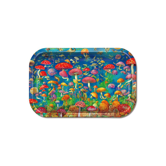 Mushroom Beach Large Rolling Tray