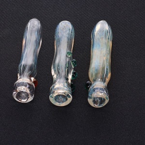 Nik Den Glass Fume Wrap Rake Chillum