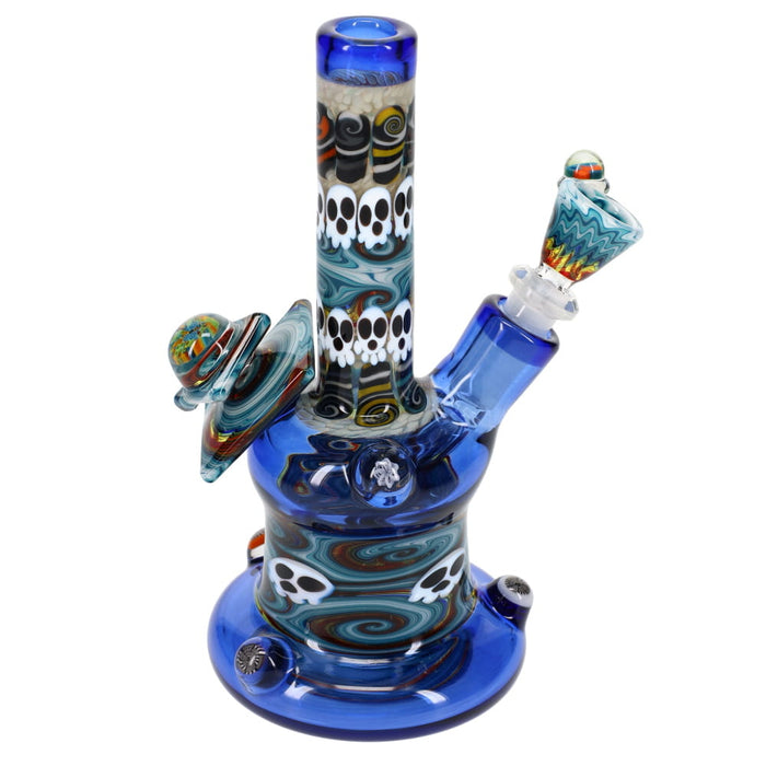 Niko Cray X Chunk Glass X Cowboy Glass Blue Dream Beaker