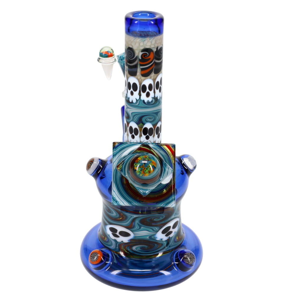 Niko Cray X Chunk Glass X Cowboy Glass Blue Dream Beaker