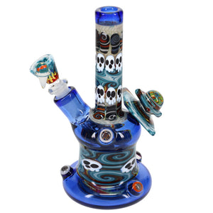 Niko Cray X Chunk Glass X Cowboy Glass Blue Dream Beaker