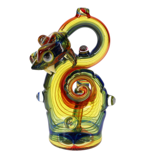 Niko Cray X Chunk Glass X Cowboy Glass Rainbow Snake