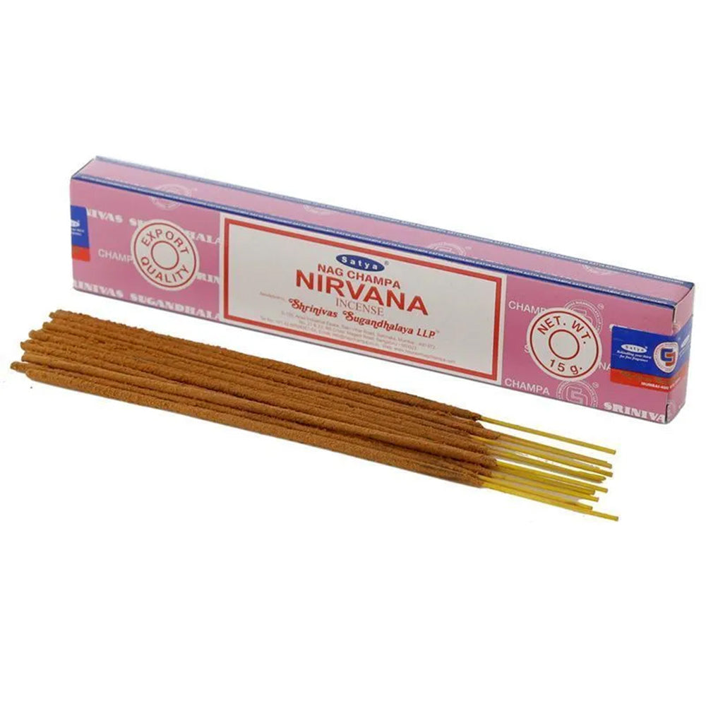 Nirvana 15g Satya Incense Sticks