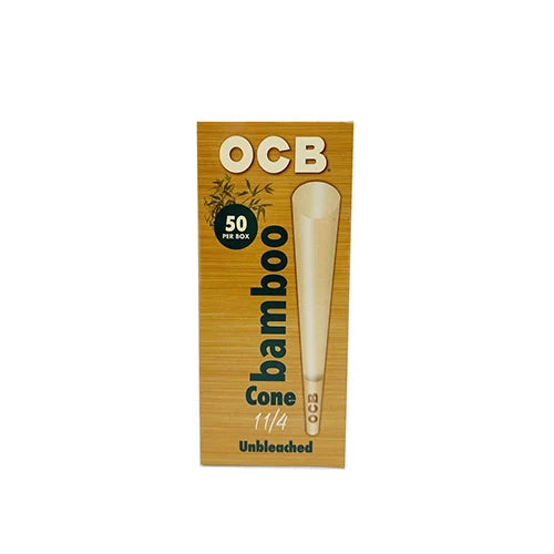 OCB Bamboo 1.25 Cones 50 pack