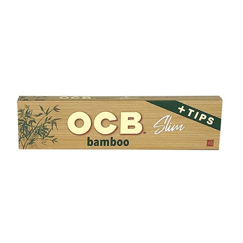 OCB Bamboo King Slim with Tips