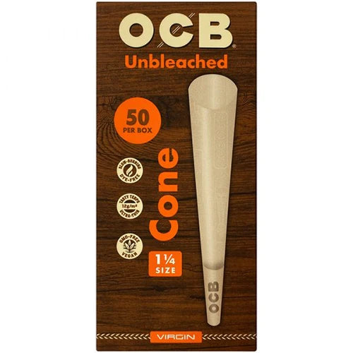 OCB Virgin 1.25 Cones 50 pack