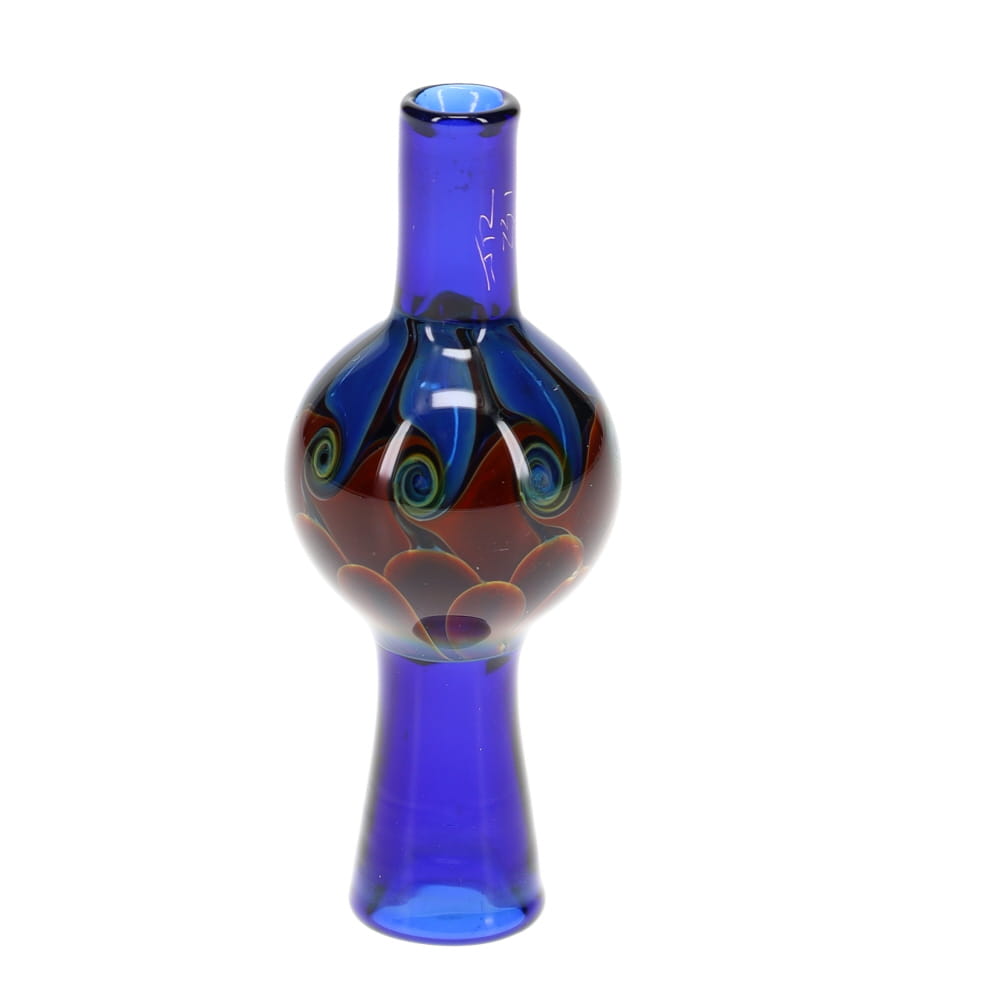 P.A. Jay Glass Cobalt & Blue Bubble Cap