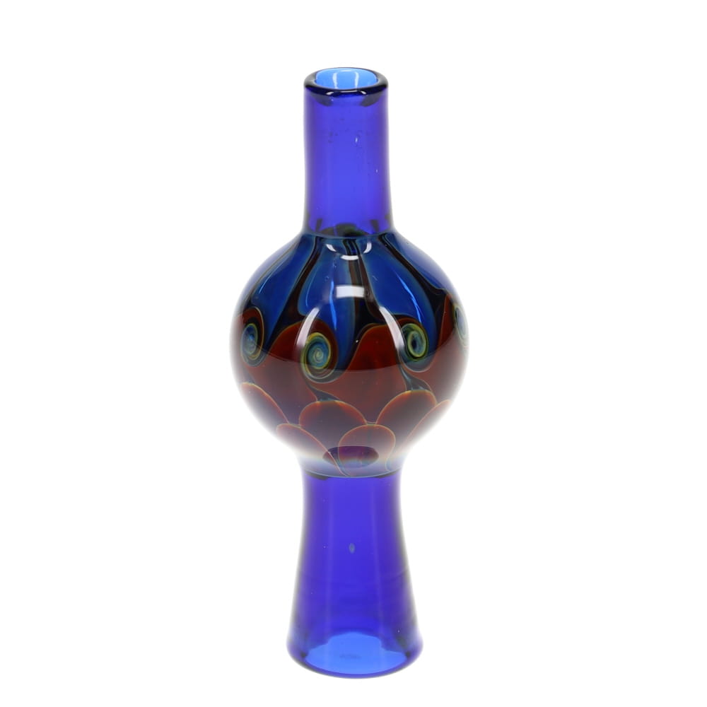 P.A. Jay Glass Cobalt & Blue Bubble Cap