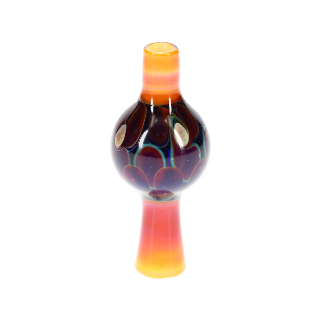 P.A. Jay Glass Dark Amber Bubble Cap