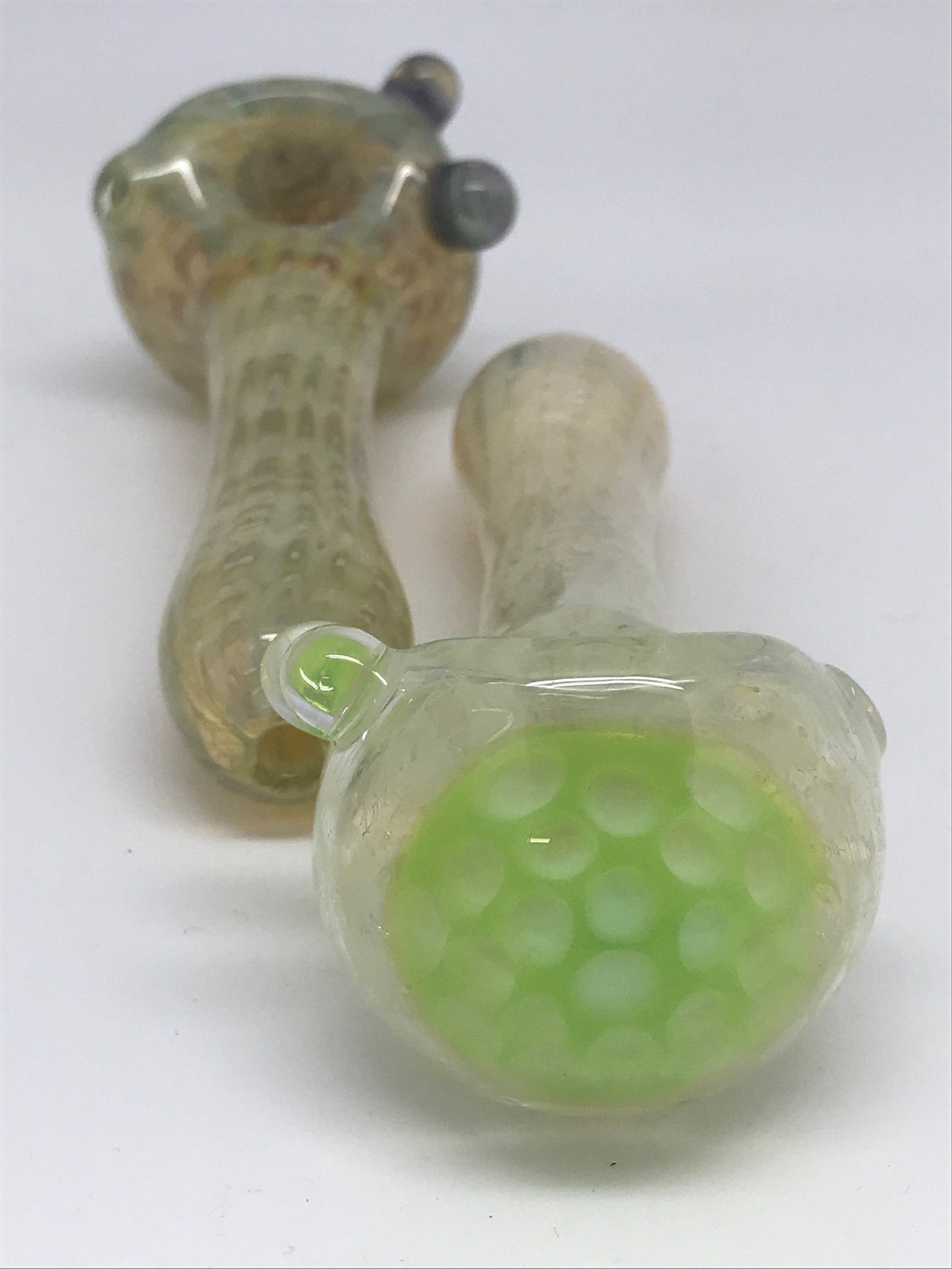 Pat Taylor Glass Wrap and Rake Honeycomb Cap Pipe