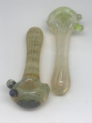 Pat Taylor Glass Wrap and Rake Honeycomb Cap Pipe