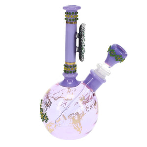 Phoenix Fire Milky Purple Geode Rig