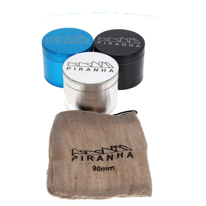 Piranha 3.5" Large 4 Piece Grinder SALE