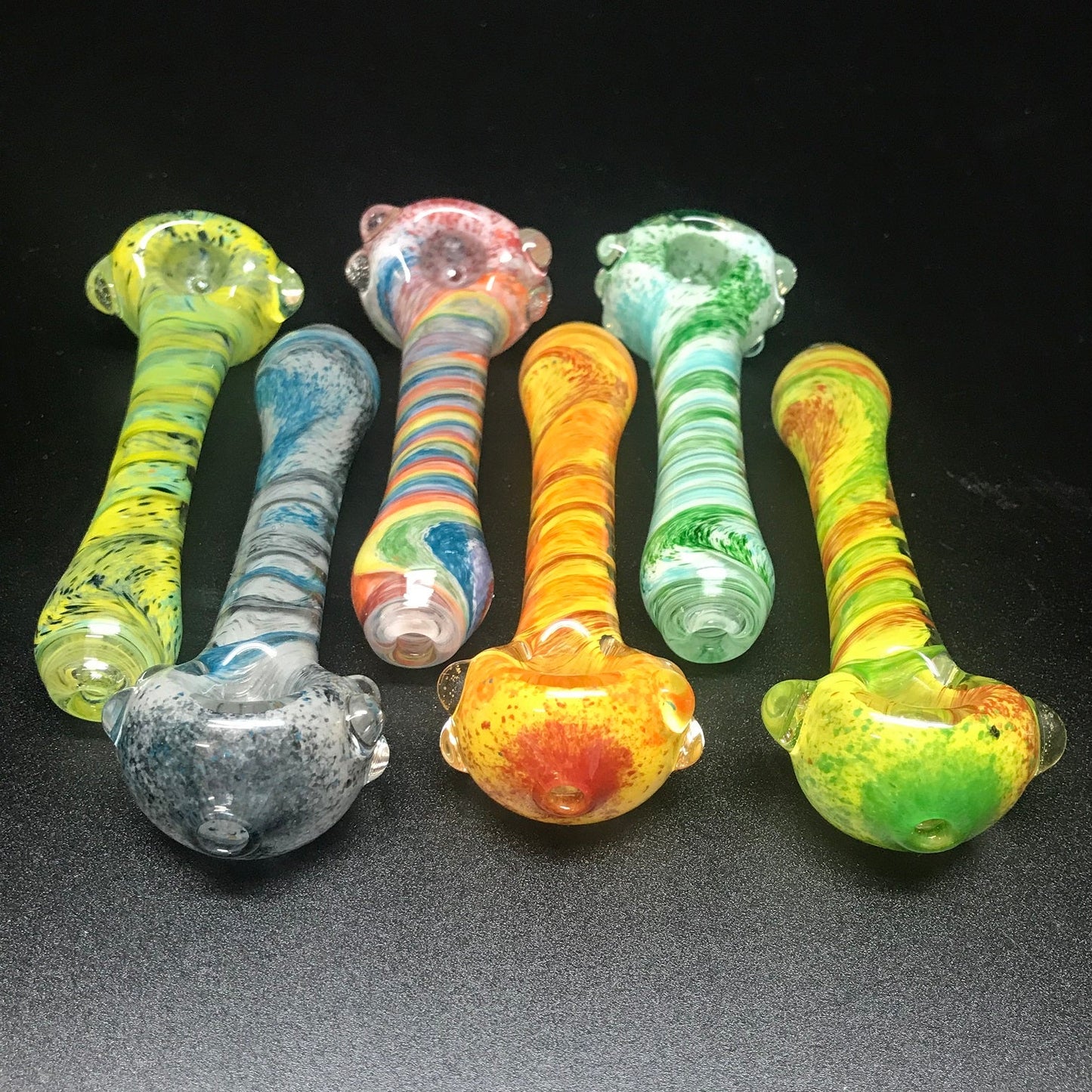 Pluganug Glass Frit Twist Steam Roller