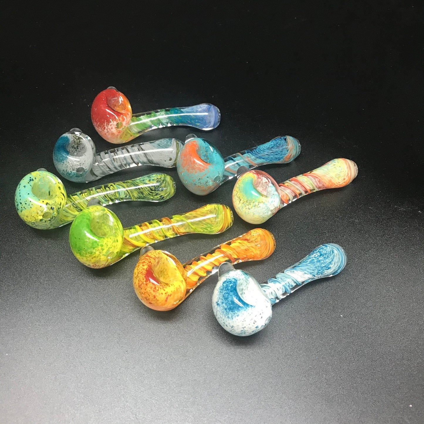 Pluganug glass Frit Twist Sherlock