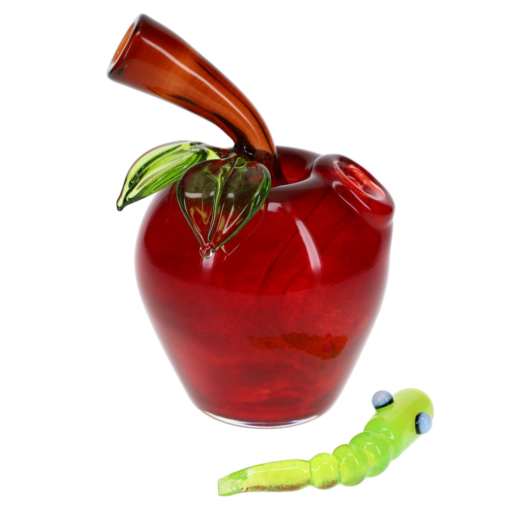 Pouch Glass Red Apple Rig