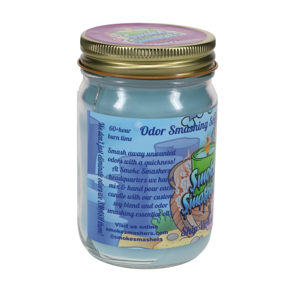 Smoke Smashers Odor Smashing Scented Soy Candle - Ship Wrecked