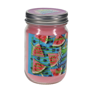 Smoke Smashers Odor Smashing Scented Soy Candle - Watermelon Wonder