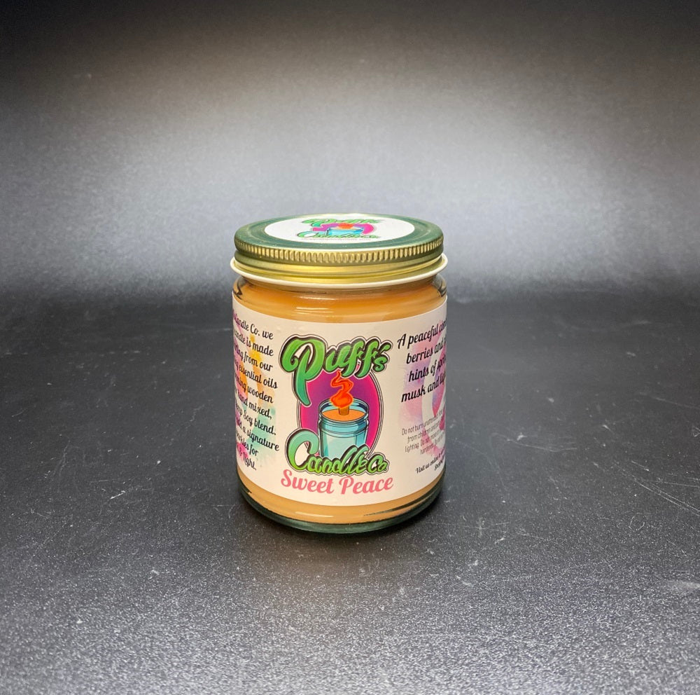 Puffs Candle Co. Sweet Peace  - 9 oz