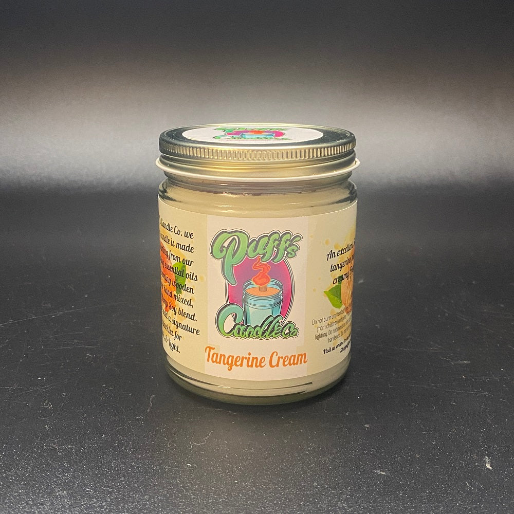 Puffs Candle Co. Tangerine Cream - 9 oz