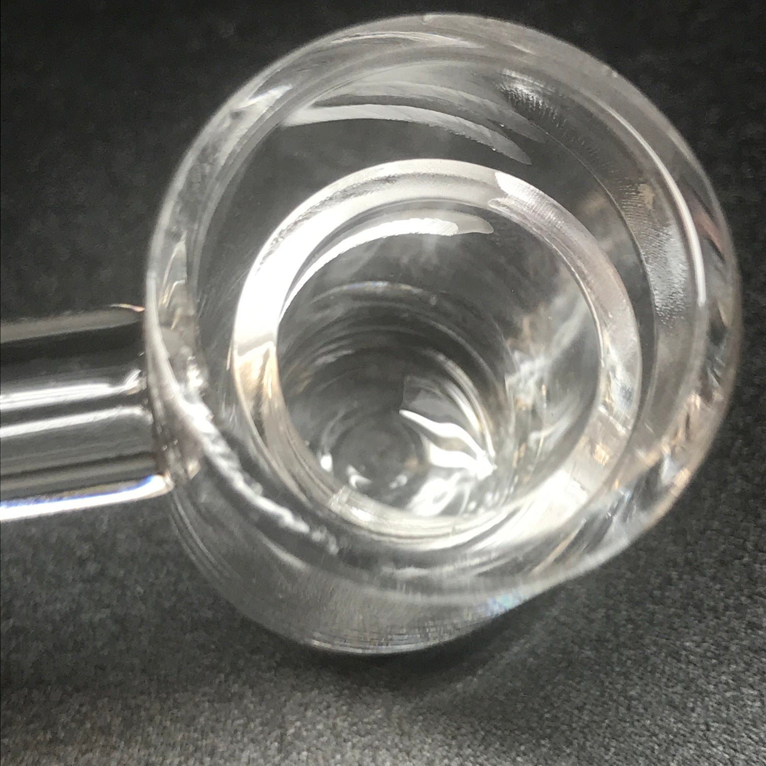 Quartz Banger - 10m Male 45 Degree with Slitted Insert