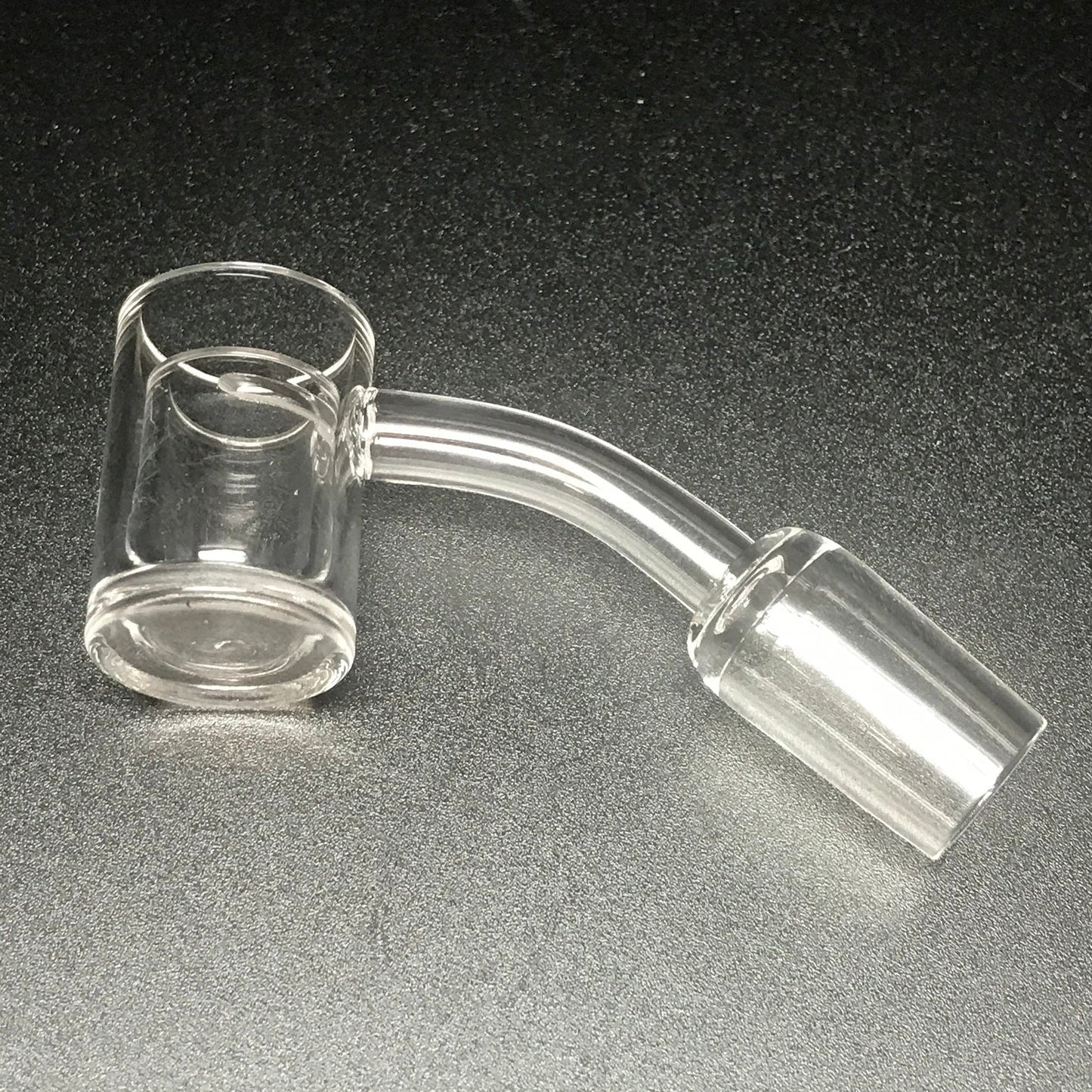 Quartz Banger – 14mm Male 90° 25mm Cup with Slitted Insert SALE