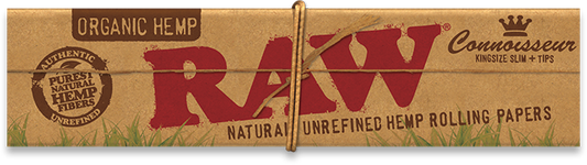 RAW Organic Hemp Connoisseur Kingsize Slim