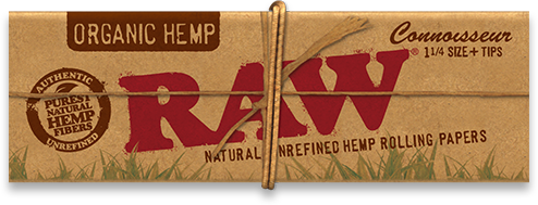 RAW Organic Hemp Connoisseur Papers 1¼