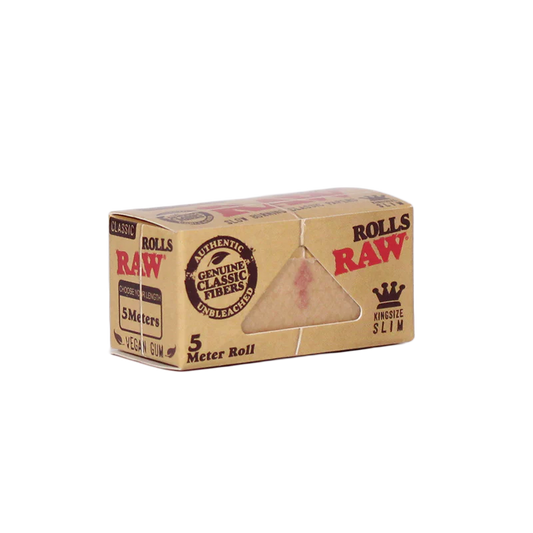 RAW Classic King Size Slim Rolls - 5 Meter