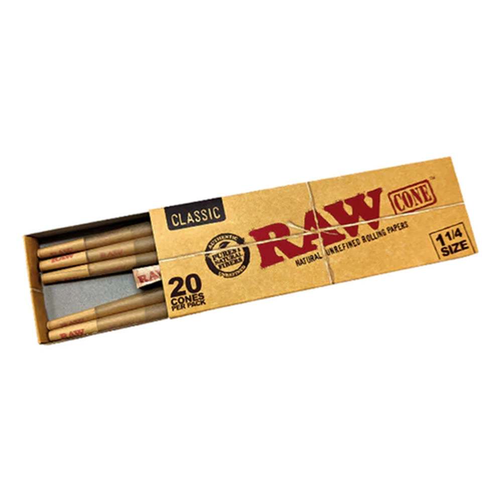 Raw 1.25" Cones - 20 pack