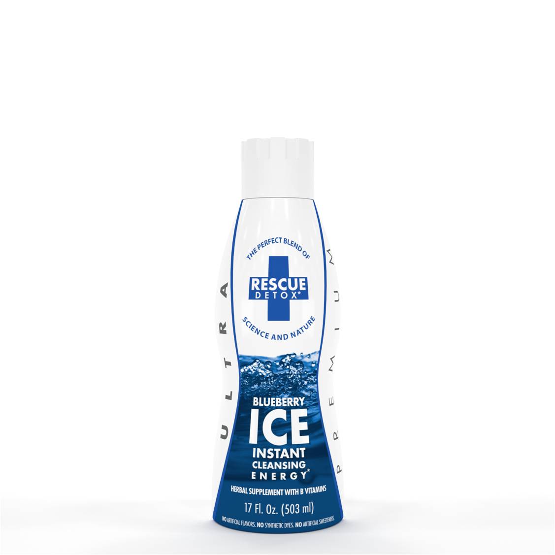 Rescue Detox Ice Blue 17 oz