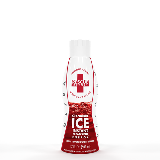 Rescue Ice Cranberry 17oz