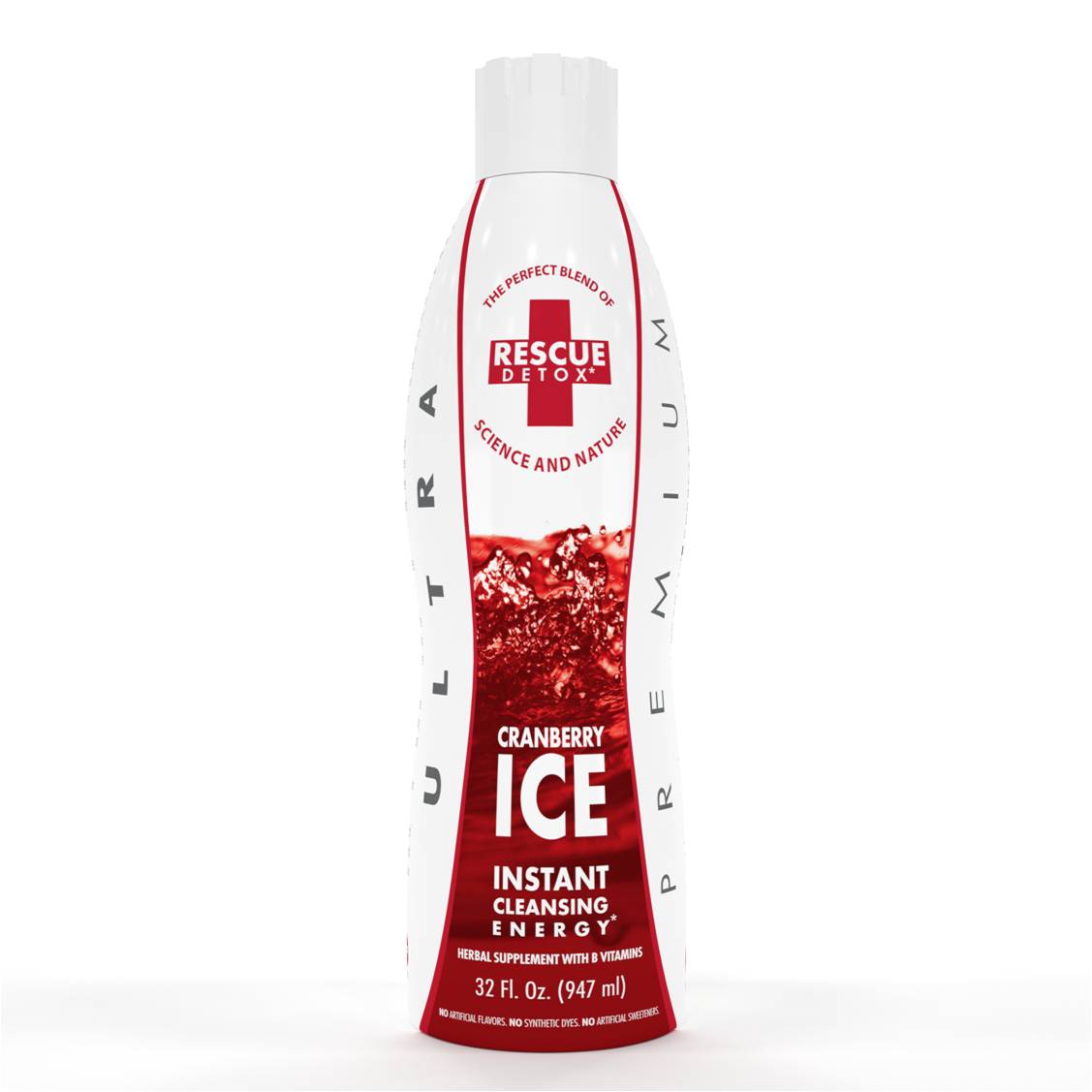 Rescue Detox Ice Red 32 oz