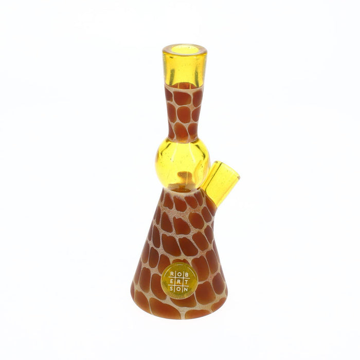 Robertson Glass Terps Giraffe Mini Tube